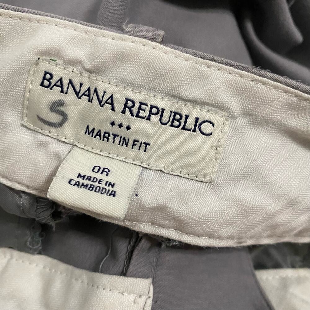 Banana Republic gray pants Martin Fit womens size 0 - Picture 9 of 10